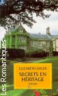 Couverture du livre intitulé "Secrets en héritage (Legacy of secrets)"
